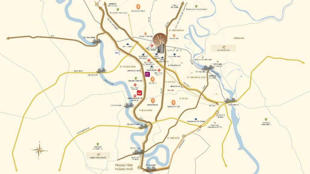 ưu điểm vi trị dự án